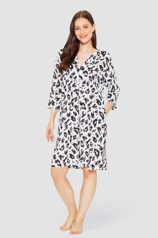 Καφτάνι Βισκοζένιο, Animal Print