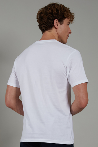 T-shirt από Οργανικό Βαμβάκι, V Λαιμόκοψη, με πιστοποίηση GOTS