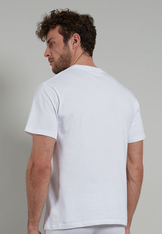 T-Shirt, Στρογγυλή Λαιμόκοψη, Συσκευασία των 2