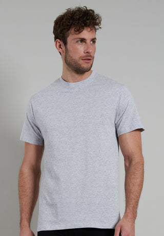 T-Shirt, Στρογγυλή Λαιμόκοψη, Συσκευασία των 2