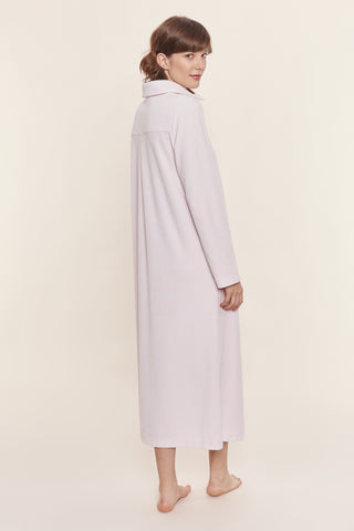 Ρόμπα Σπιτιού Βελούρ, Μάξι, με Φερμουάρ