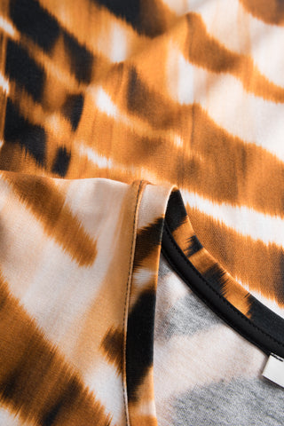 T-shirt Βισκοζένιo με Animal Print