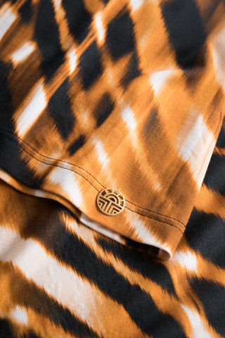 T-shirt Βισκοζένιo με Animal Print