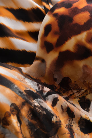 Ολόσωμο Μαγιό Εμπριμέ Animal Print