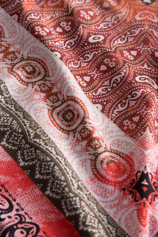 Ολόσωμο Μαγιό Στράπλες, Paisley Print