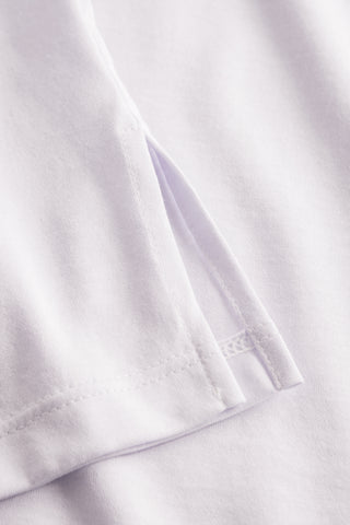 T-shirt Casual Chic, Βισκοζένιο με Lettering Τύπωμα