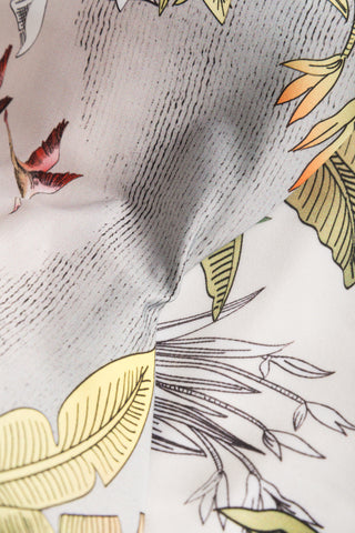 Oλόσωμο Μαγιό Strapless Jungle Print