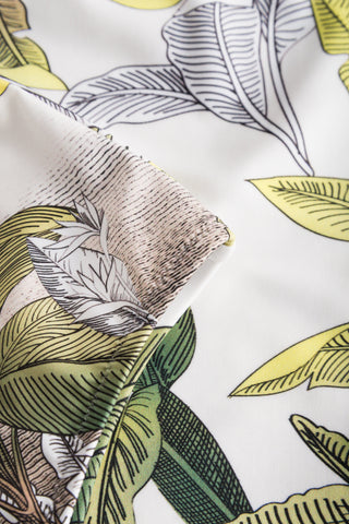 Oλόσωμο Μαγιό Strapless Jungle Print