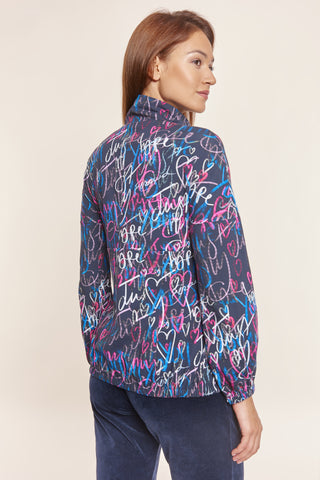 Jacket με Φερμουάρ, Λεπτό Sweat