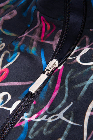 Jacket με Φερμουάρ, Λεπτό Sweat