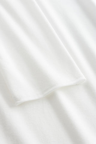 Νυχτικό Μάξι, Μακρυμάνικο, με Σικάτο Logo Print, Couture, 100% Βαμβάκι