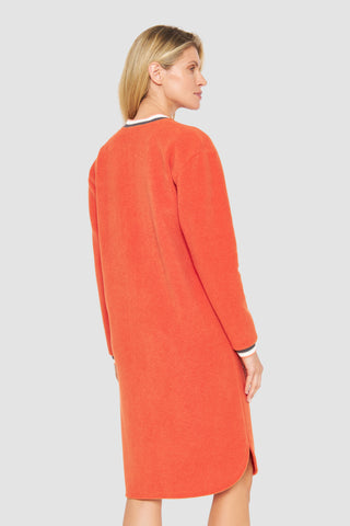 Homewear Dress, Φλισένιο, με Φερμουάρ