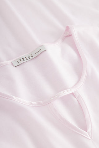 Νυχτικό Πολυτελείας από 100% Βαμβάκι με Σατέν Φιτίλια