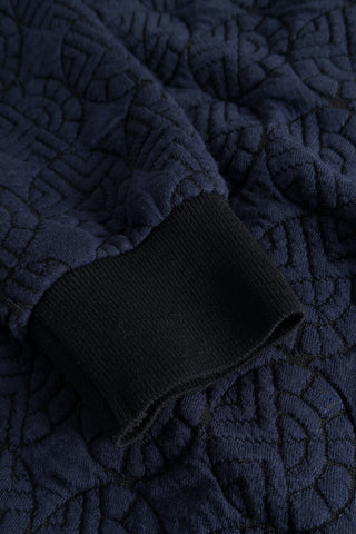 Homewear Κοστούμι Σπιτιού με Bomber Jacket με Ανάγλυφο Λογότυπο