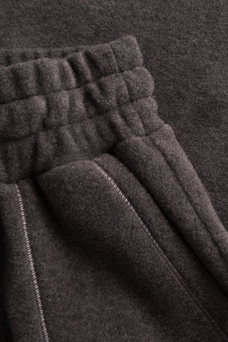 Homewear Κοστούμι Σπιτιού Φλισένιο με Ζακέτα με Φερμουάρ