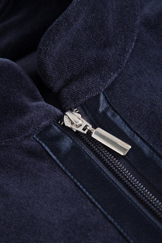 Homewear Ρόμπα Σπιτιού Βελούρ με Φερμουάρ