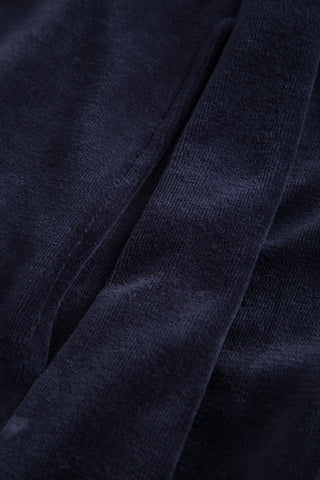 Homewear Ρόμπα Σπιτιού Βελούρ με Φερμουάρ