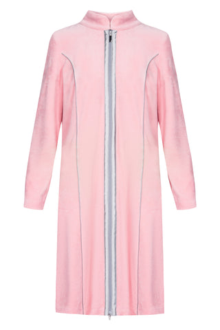 Homewear Ρόμπα Σπιτιού Βελούρ με Φερμουάρ