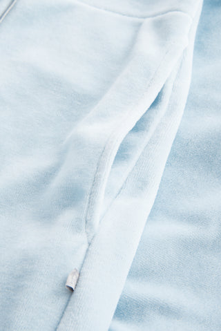 Homewear Ρόμπα Σπιτιού Βελούρ με Φερμουάρ