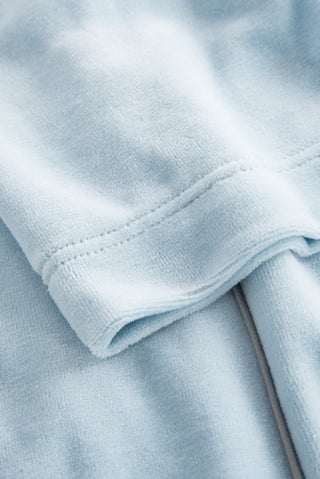 Homewear Ρόμπα Σπιτιού Βελούρ με Φερμουάρ