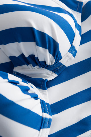 Μπικίνι Μαγιό Κάθετη Ρίγα με Spacer Cup