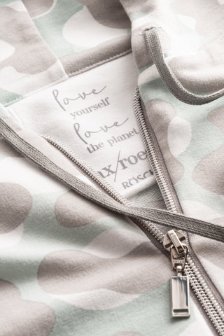 Hoodie με Κουκούλα και Φερμουάρ Thx / Bio Cotton
