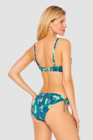 Μπικίνι Τοπ Strapless, Leo Print