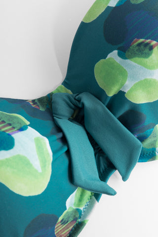 Μπικίνι Τοπ Strapless, Leo Print