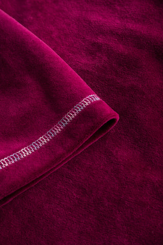 Ρομπάκι Σπιτιού Βελούδινο με Κουκούλα