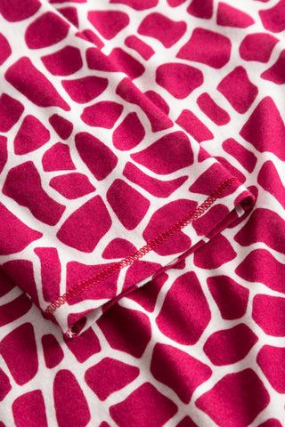 Νυχτικό Μακρυμάνικο με εφέ Animal Print