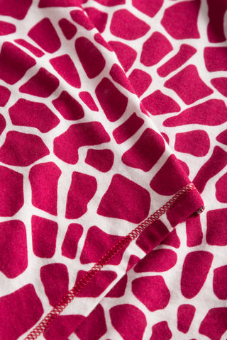 Νυχτικό Μακρυμάνικο με εφέ Animal Print