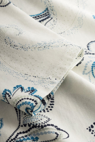 Πυζάμα Μακρυμάνικη, Paisley Print, 100% Βαμβάκι