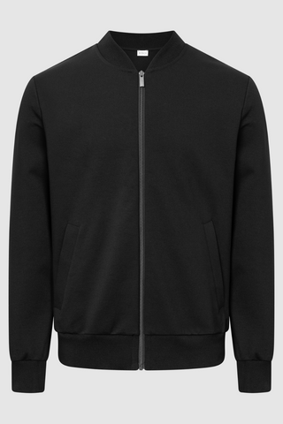 Ανδρικό Jacket με Φερμουάρ, Στυλ Hoodie