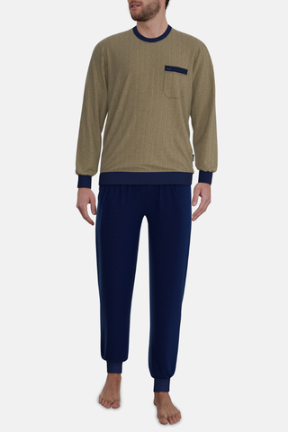 Ανδρική Πυζάμα Φροτέ, Βαμβακερή