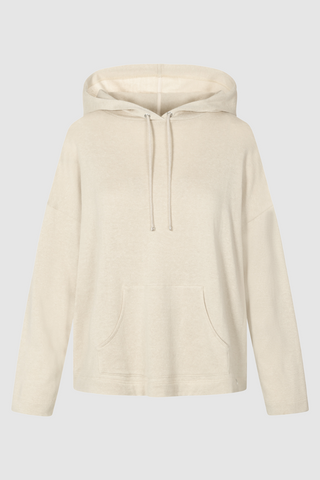 Hoodie Πλεκτό με Τσέπες Μπροστά